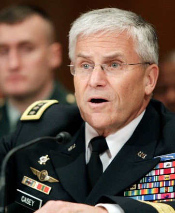 Sunday: Gen. George Casey